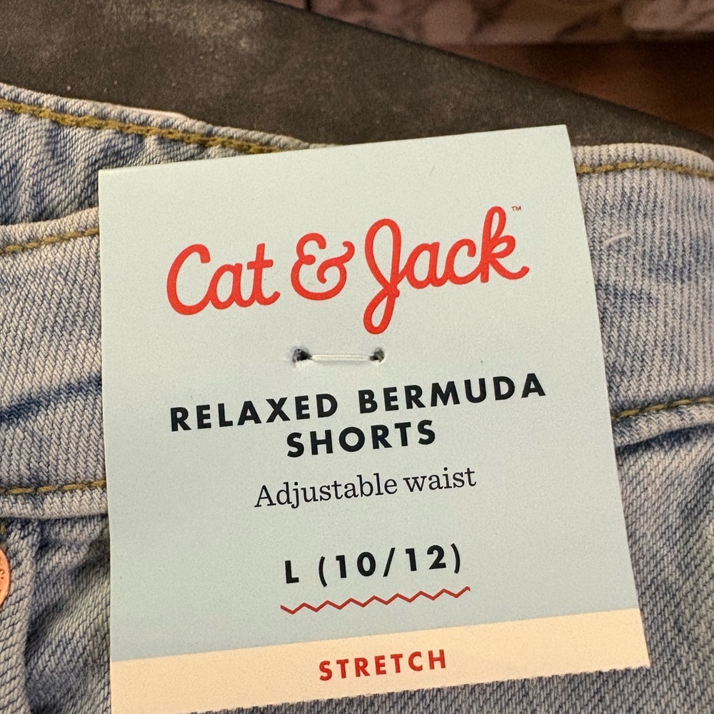Cat & Jack Blue Relaxed Bermuda Shorts